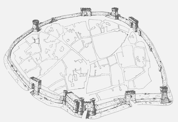 Mappa Medioevale Galatina