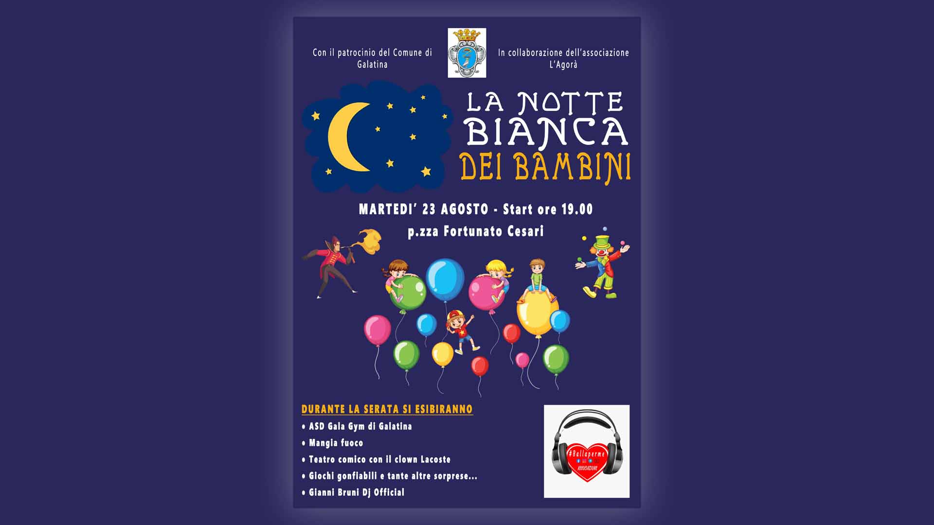 La Notte Bianca dei Bambini 2022