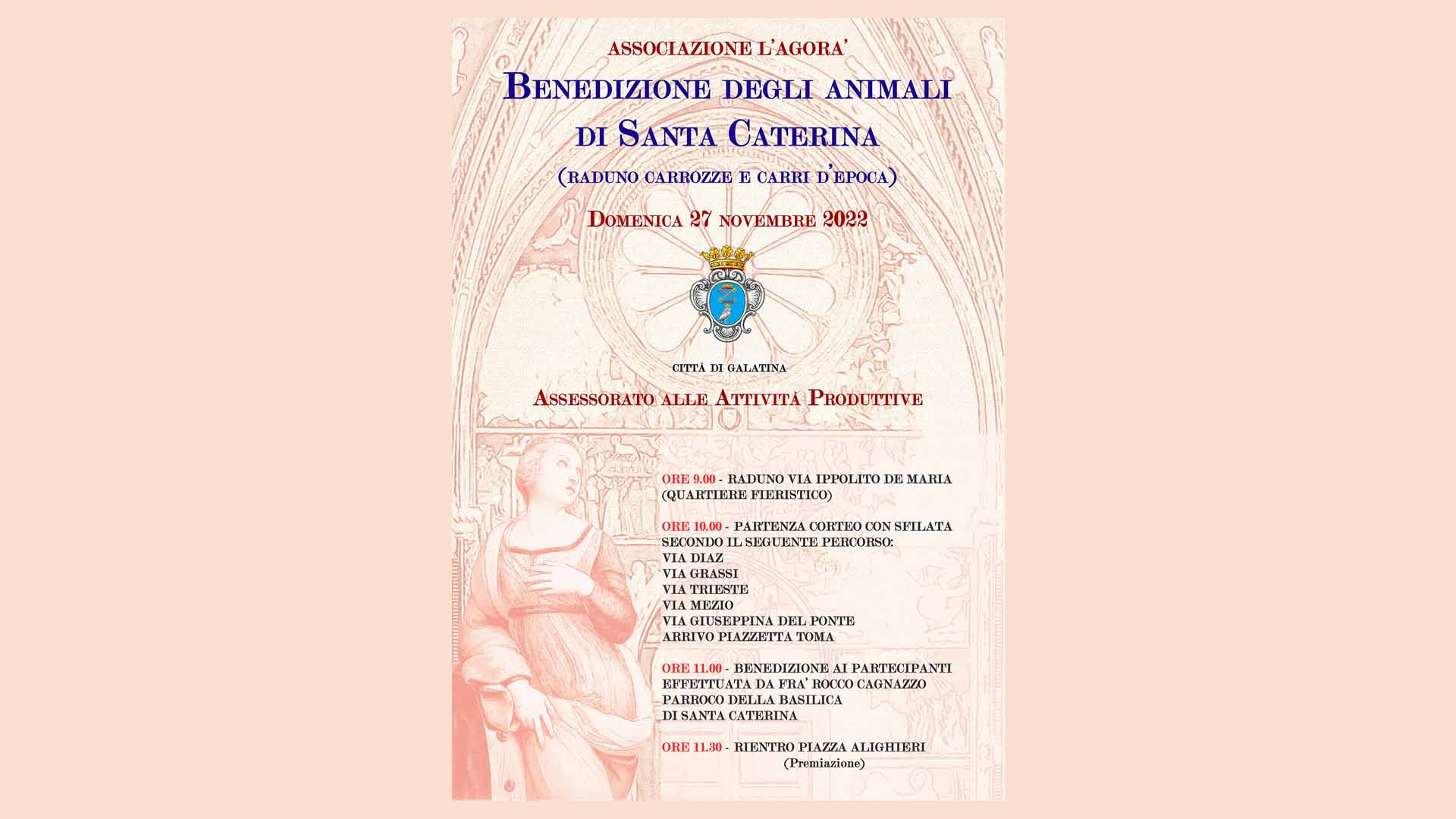 Benedizione degli animali di Santa Caterina