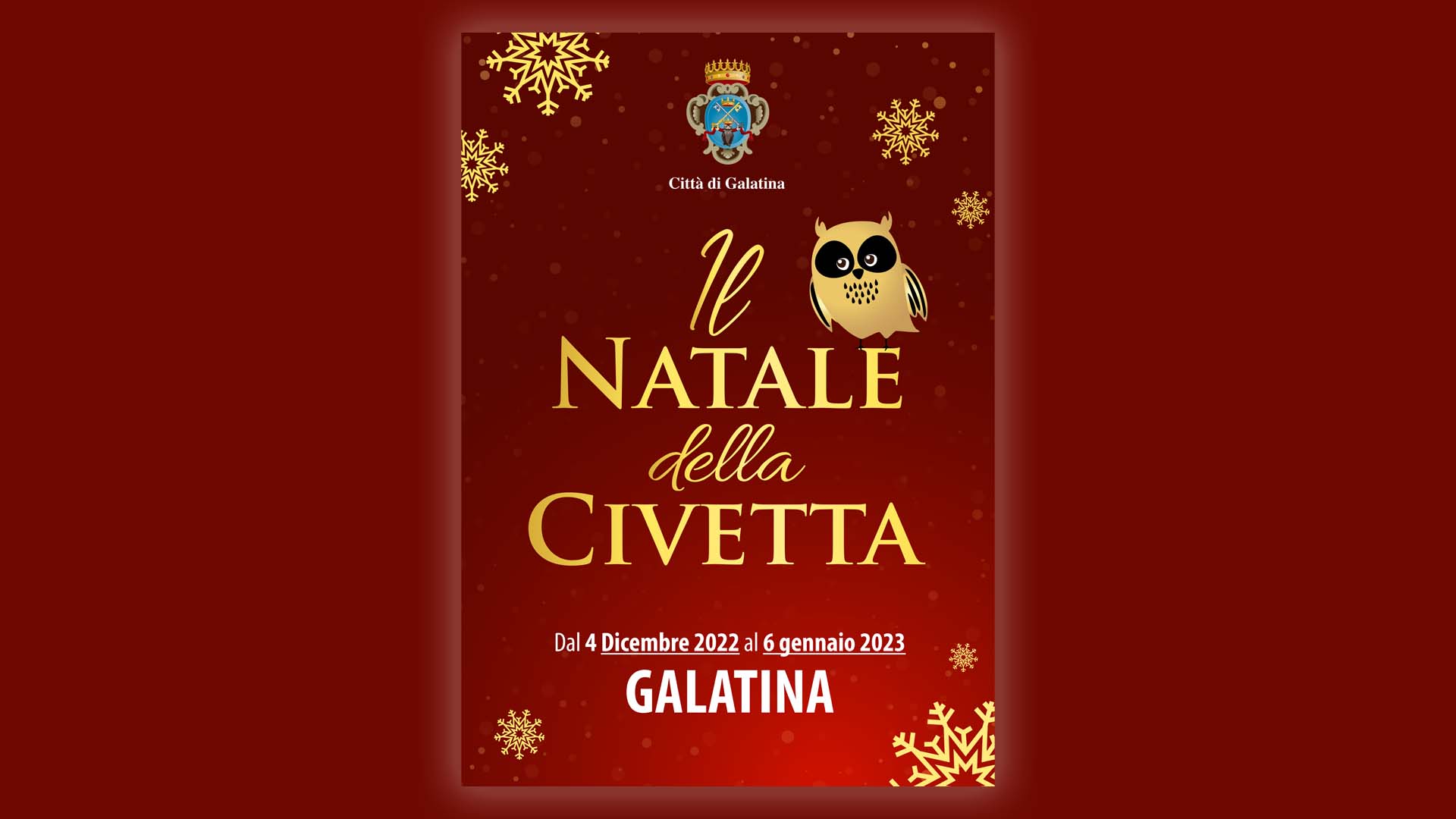 Il NATALE della Civetta