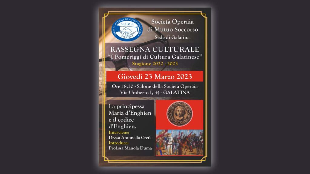 La principessa Maria d’Enghien e il codice d’Enghien