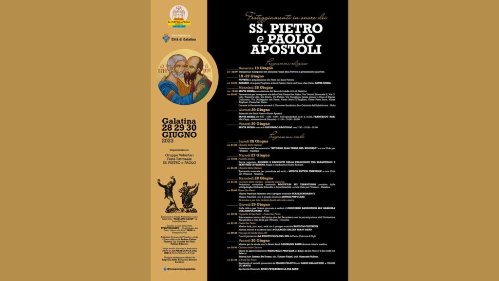 Festa Patronale dei SS. Pietro e Paolo 2023