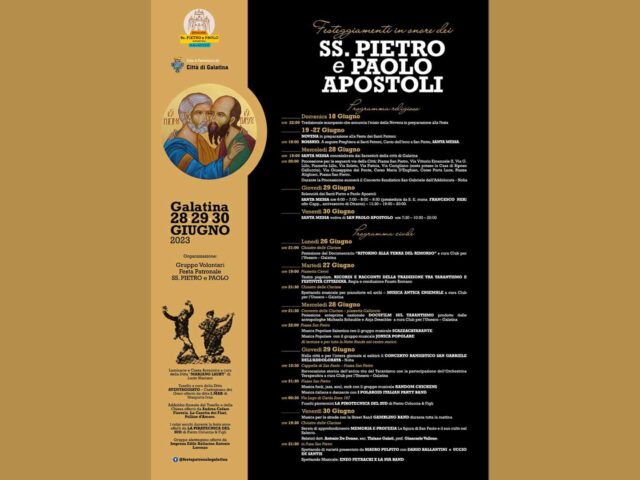 Festa Patronale dei SS. Pietro e Paolo 2023