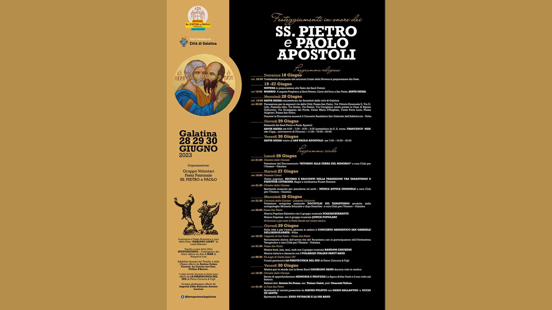 Festa Patronale dei SS. Pietro e Paolo 2023