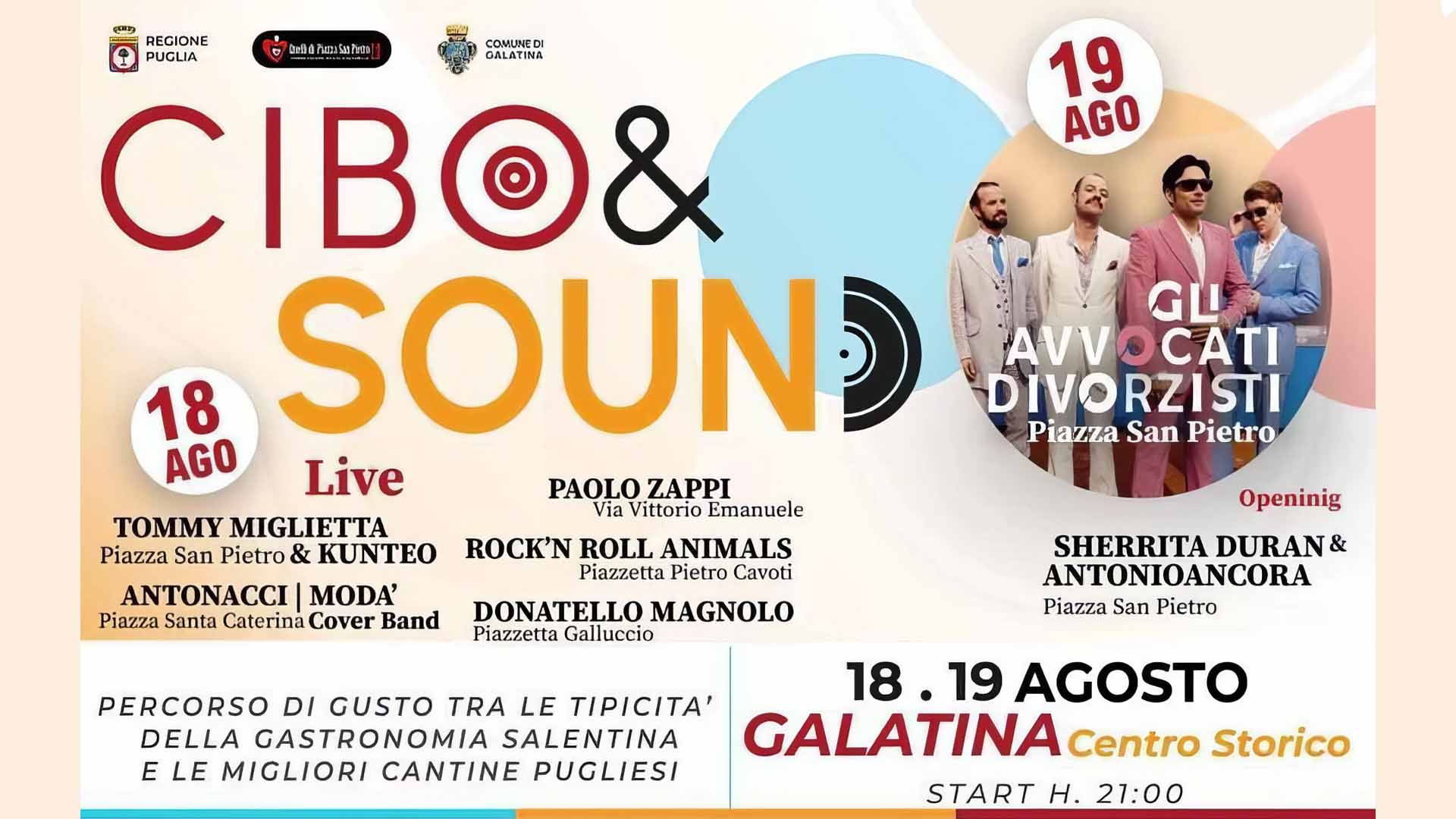 Cibo & Sound 2023 Galatina