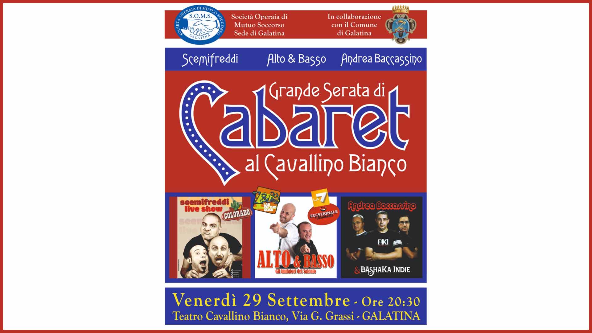 Cabaret Società Operaia